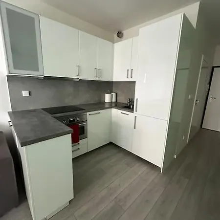 Apartment Ahoj Park, Terrace Studio, Private Parking