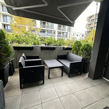 Ahoj Park, Terrace Studio, Private Parking Apartment Bratislava